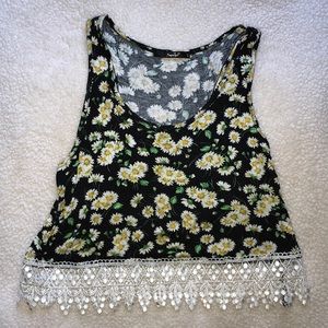 FLORAL LACE TANK